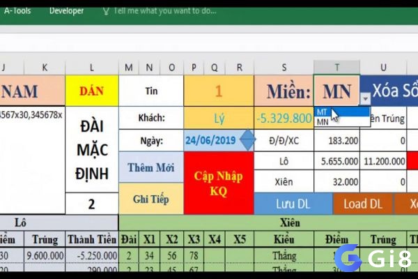 Áp dụng bảng thống kê lô đề bằng Excel dựa vào kết quả ngày hôm trước để tìm cầu lô chính xác cho ngày tiếp theo.