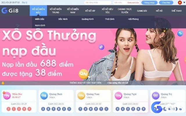 Gi8 - Địa chỉ cá cược lô đề online xanh chín