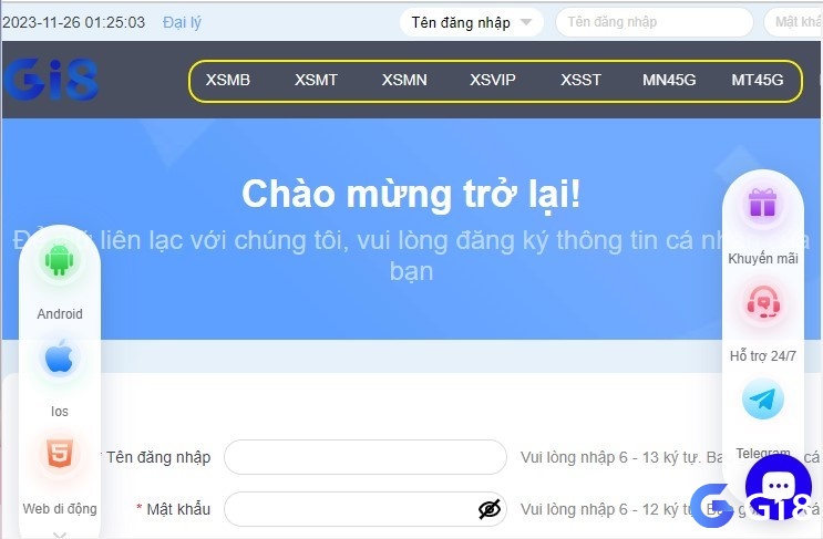 Gi8 mang đến cho người chơi nhiều sảnh đấu hấp dẫn nhất