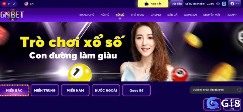 GNBET - Trang đánh lô de online uy tín với nhiều ưu đãi hấp dẫn và có giấy phép Pagcor quyền lực.