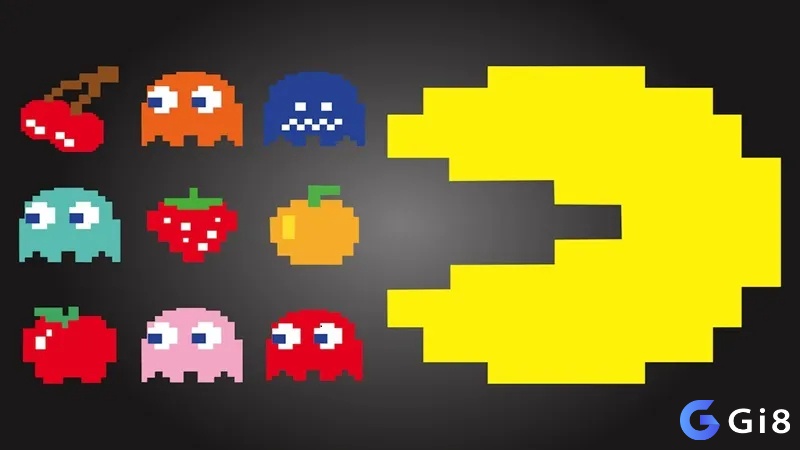 Các con ma trong trò chơi PAC-MAN